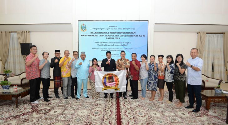 Pj Gubernur Lepas Kontingen Sumut untuk Mengikuti  STG XI Magelang