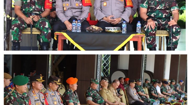 Kapolrestabes Medan Hadiri Apel Pengamanan Kedatangan Iriana Jokowi