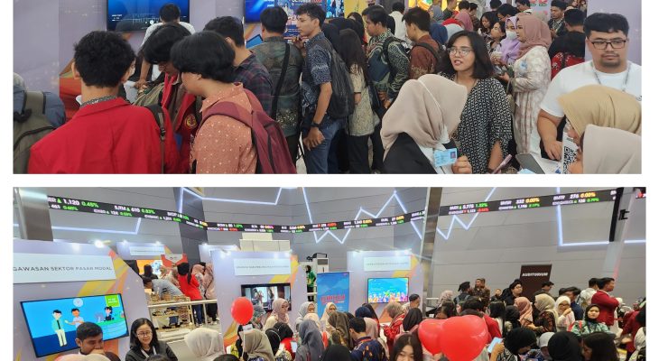 Sangat Antusias, Ribuan Pengunjung Ramaikan CMSE 2023 Aku Investor Saham