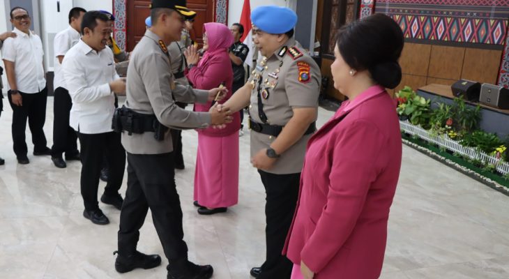 Kapolrestabes Medan Hadiri Sertijab Kabid Propam Polda Sumut