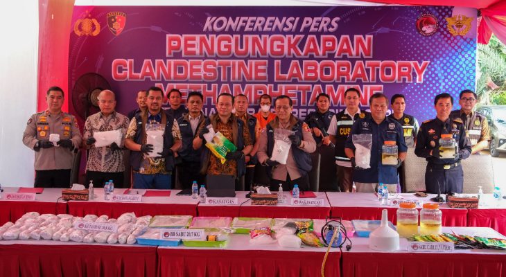 Bea Cukai Bersama Bareskrim Polri Mengungkap Sindikat Narkoba Jaringan Tiongkok-Indonesia