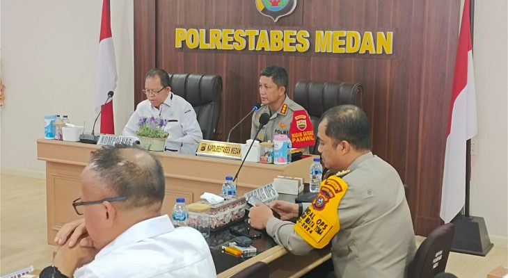 Kompolnas Kunker ke Polrestabes Medan, Bahas Pengawasan dan Pengamanan Pemilu 2024