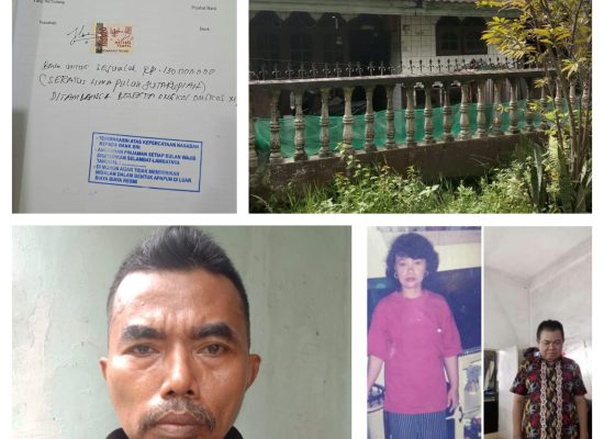 Tak Terima Harta Dikuasai Oleh Orang Yang Diduga Istri Kedua Alm. Ayahya, M. Joni Siap Menempuh Jalur Hukum