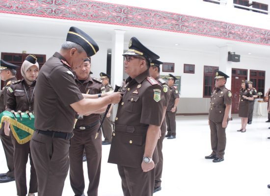 Kajati Sumut Pimpin Pelantikan dan Sertijab: Jauhi Penyimpangan dan Perbuatan Tercela