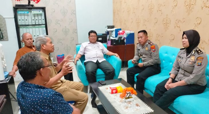 Pemilu Damai 2024, Sat Binmas Polrestabes Medan ke Wakasek SMKN 1 Percut Sei Tuan