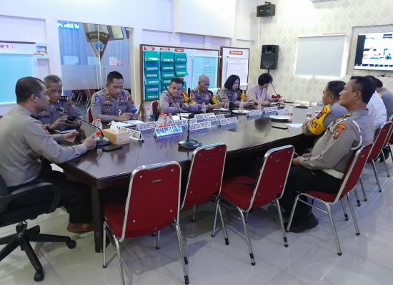 Kabag Ops Polrestabes Medan Pimpin Anev Operasi Mantab Brata Toba 2023