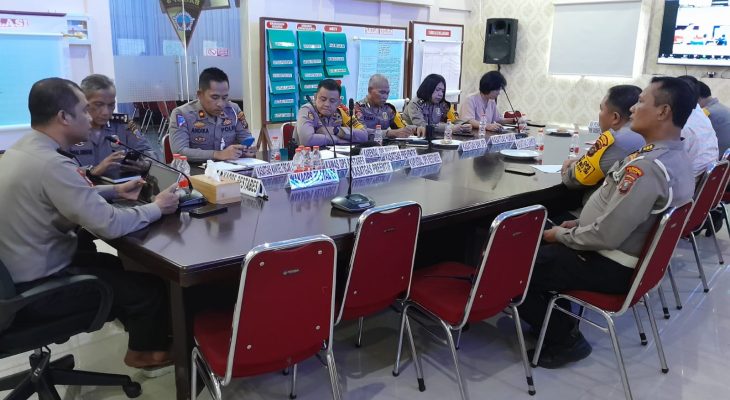 Kabag Ops Polrestabes Medan Pimpin Anev Operasi Mantab Brata Toba 2023