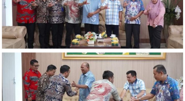 Plt Bupati Langkat Terima Kunjungan Ka. Rutan dan Ka. Lapas di Langkat