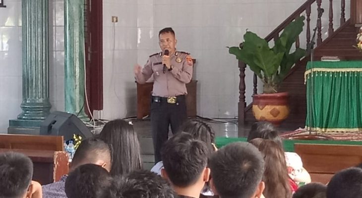 Polrestabes Medan Cooling System di HKBP Sion