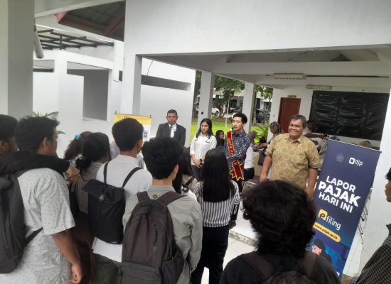 Pelaksanaan Pojok Pajak Pemadanan NIK NPWP Universitas Sumatera Utara