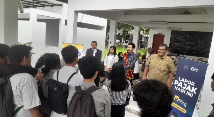 Pelaksanaan Pojok Pajak Pemadanan NIK NPWP Universitas Sumatera Utara