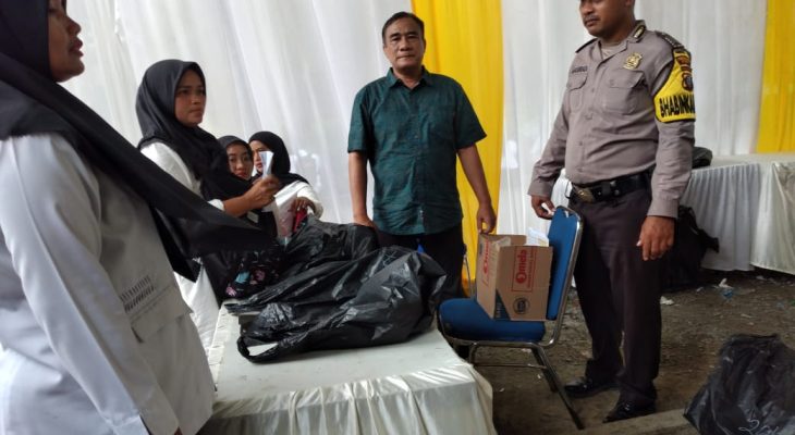 Polsek Percut Sei Tuan Amankan Seleksi Calon ASN di Universitas Amir Hamzah