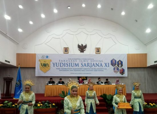 FIS UINSU Medan Luluskan 317 Mahasiswa di Acara Yudisium Sarjana Angkatan Ke Xl