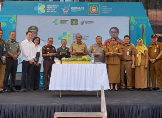 Plt Bupati Langkat H.Syah Afandin, Hadiri Acara Resepsi Hari Kesehatan Nasional