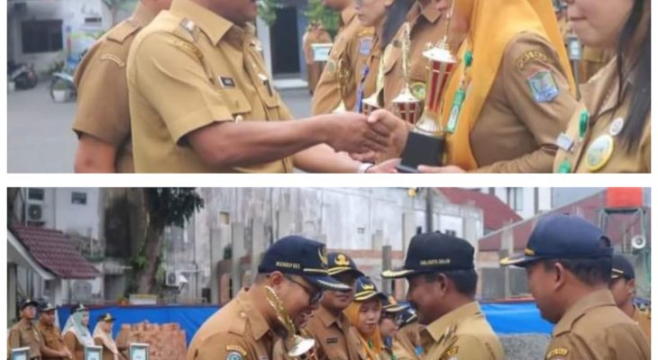 Walikota Beri Penghargaan Kepada Nakes Kota Binjai dari Pemprovsu