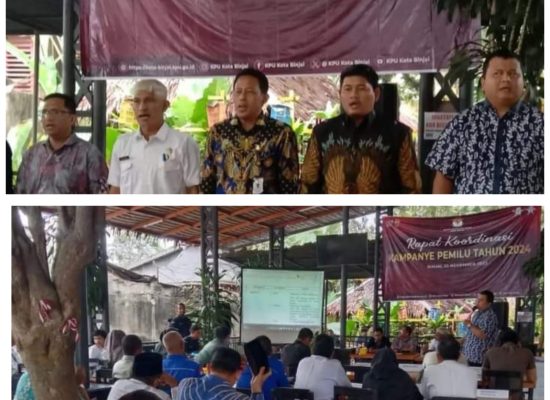 Rapat Koordinasi Kampanye Pemilu Kota Binjai Tahun 2024