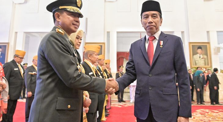 Jenderal TNI Agus Subiyanto Resmi Dilantik sebagai Panglima Tentara Nasional Indonesia