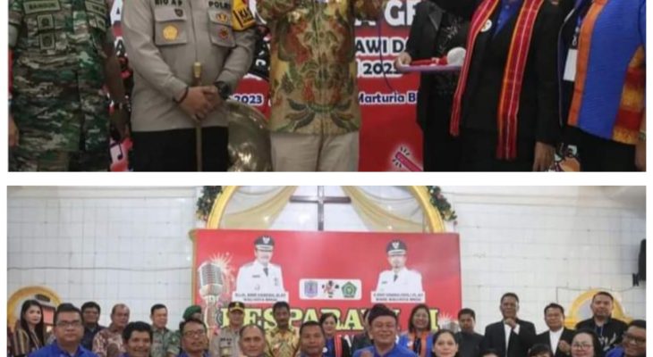 Wali Kota Binjai Hadiri Pembukaan Pesta Paduan Suara Gerejawi (Pesparawi) Ke-I Kota Binjai Tahun 2023