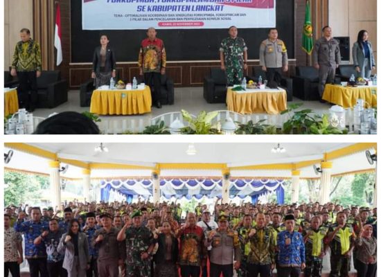 Pemkab Langkat Gelar Rakor Forkopimda & Forkopimcam Serta 3 Pilar se-Kabupaten.