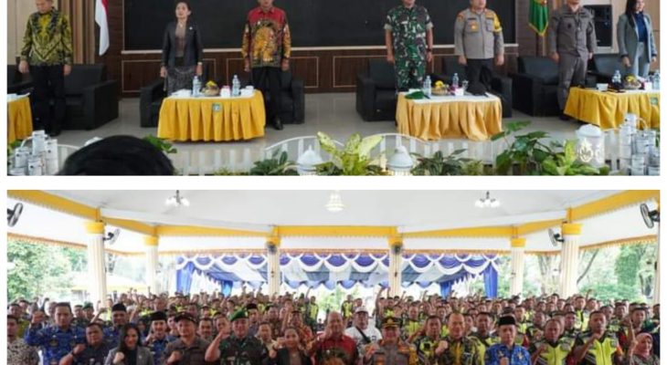 Pemkab Langkat Gelar Rakor Forkopimda & Forkopimcam Serta 3 Pilar se-Kabupaten.