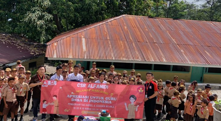 Alfamidi Berikan Dukungan pada Hari Guru dengan CSR yang Menginspirasi