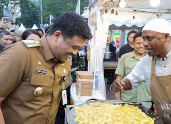 Buka Festival Kuliner 2023, Bobby Nasution Harapkan Kuliner Kuatkan Perekonomian Medan