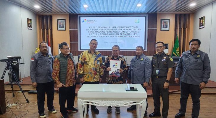 Pertamina Patra Niaga Berkolaborasi dengan Kejaksaan RI Kawal Penyelesaian Proyek Strategis Terminal LPG Belawan