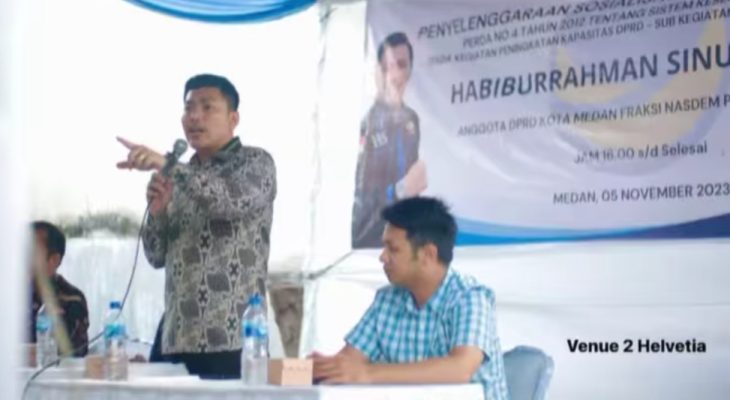 Gelar Sosper, Habiburrahman Sinuraya: Perhatikan Setiap Faskes Mulai Puskemas Hingga Rumah Sakit Kepada Pasien UHC di Kota Medan