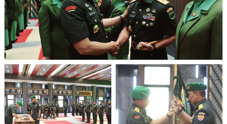 Kasad Pimpin Sertijab 3 Pejabat TNI AD, Brigjen TNI Kristomei Sianturi Jabat Kadispenad