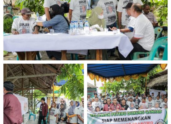 Relawan Petebu Deklarasikan Dukungan Kepada Ganjar-Mahfud