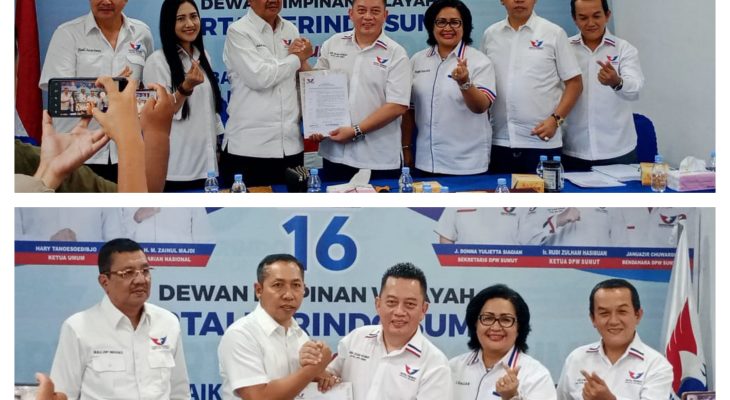Partai Perindo Tetapkan EKS Gubernur Tengku Erry Nuradi Jadi Ketua Bapilu Perindo Sumut