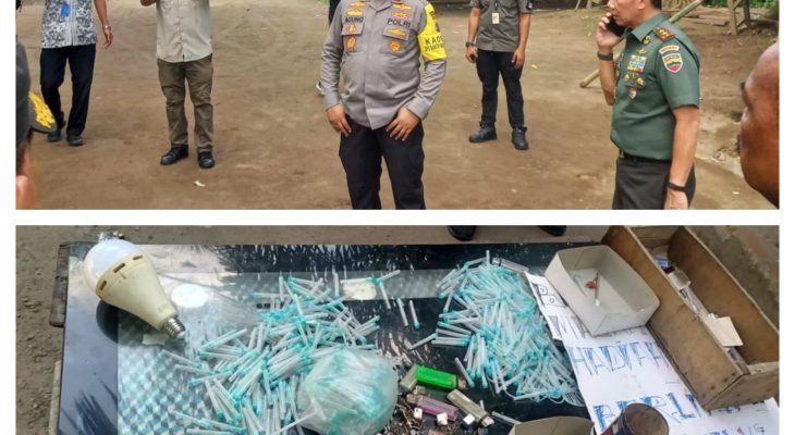 Pangdam I/BB Bersama Kapoldasu Gerebek Sarang Narkoba Tj Pamah Namo Rube Julu