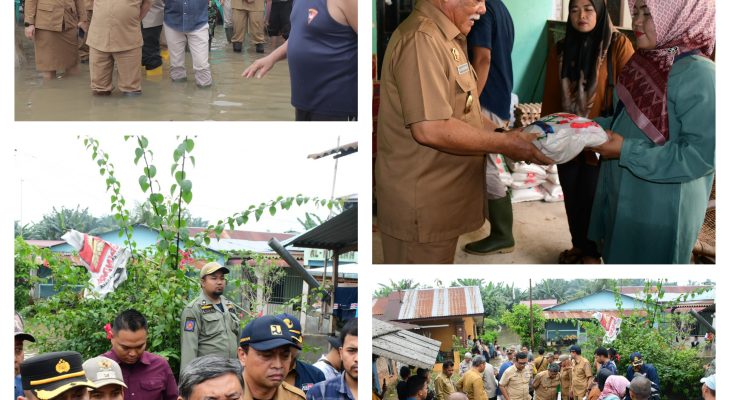 Plt Bupati Bantu Korban Banjir di Tanjung Morawa