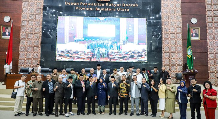 Dilantik Jadi PAW Anggota DPRD Sumut, Hassanudin Ucapkan Selamat kepada Amsar Saragih