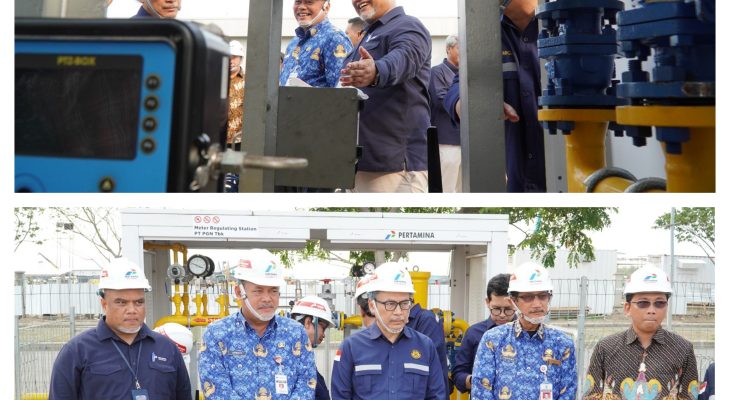 Gas dari Pipa Cisem-1 Mengalir ke Kawasan Industri Kendal, Dorong Nilai Tambah Ekonomi