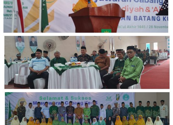 Muscab ke-13 PC Muhammadiyah & Aisyiyah Batang Kuis, Semoga Lahirkan Pemimpin Terbaik!