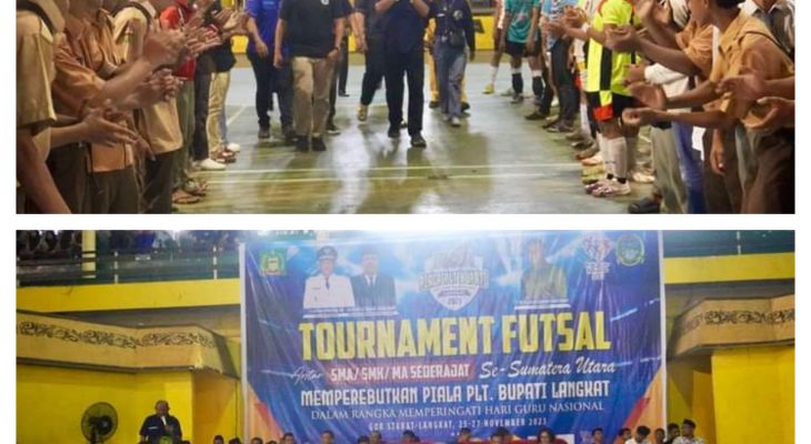 Langkat Gelar Turnamen Futsal Antar SMA/ Sederajat Se-Sumut