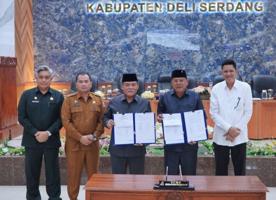 DPRD Setujui KUA-PPAS R-APBD Deli Serdang 2024