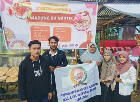 HMJ Kessos FISIP UMSU Kembali Jalankan Program “Kencleng BaPer” Bantu Pedagang Kecil di Medan