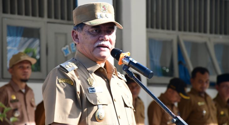 Plt Bupati Tanamkan Nilai-Nilai Kepahlawanan pada Siswa SMAN 1 Galang