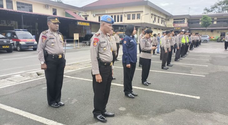 Tahapan Kampanye Operasi Mantap Brata 2023 – 2024, Polrestabes Kawal Kunjungan Capres Anies di Medan