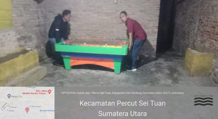 Tindaklanjuti Keluhan Masyarakat, Unit Reskrim Polsek Percut Seituan Sita Mesin Judi Tembak Ikan