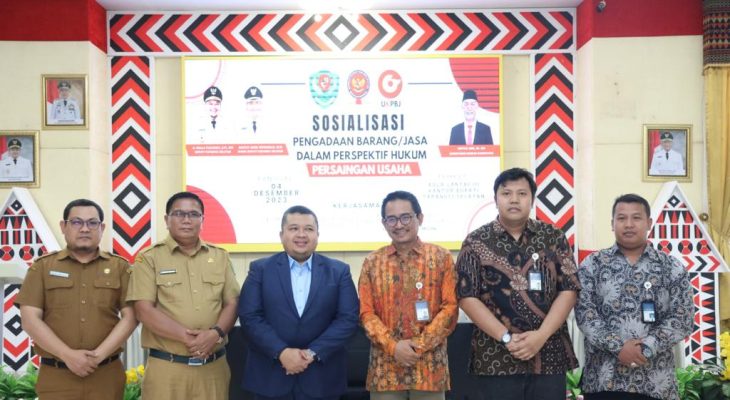KPPU Dorong Iklim Persaingan Usaha Tidak Sehat di Tapanuli Selatan