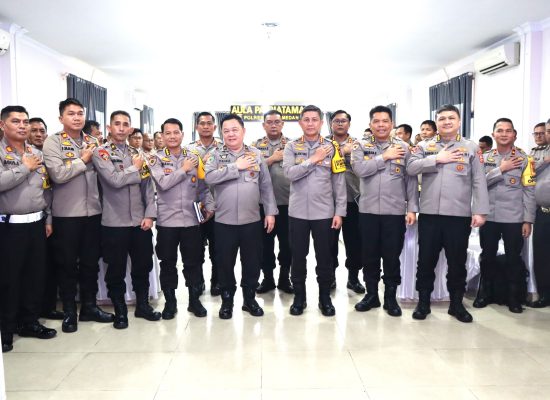 Operasi Mantap Brata Toba 2023-2024, Tim Itwasum Polri Kunjungi Polrestabes Medan