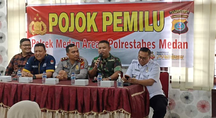 Jelang Pemilu 2024, Polsek Patumbak Pastikan Netralitas Polri