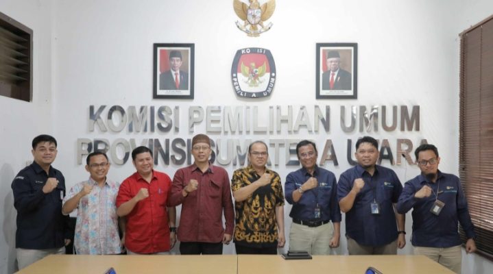 PLN UID Sumut Lakukan Kunjungan Ke KPU Provinsi Sumatera Utara