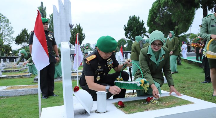 Pangdam I/BB Ziarah Hari Juang TNI AD ke-78