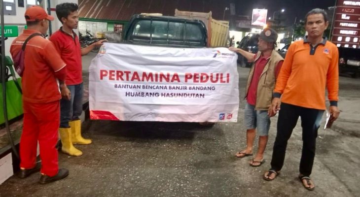 Pertamina Kembali Salurkan Bantuan Kepada Korban Banjir dan Longsor
