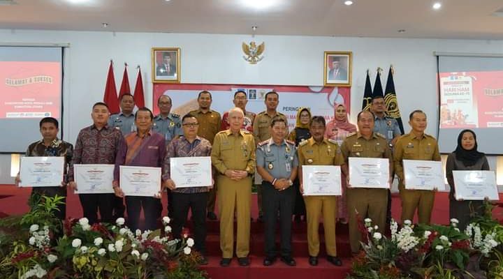 Langkat Terima Penghargaan Kabupaten Peduli HAM 2022 Dengan Nilai Tertinggi