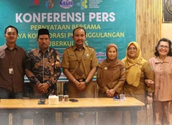 Konferensi Pers, Komitmen Bersama Upaya Penanggulangan Penyakit TBC di Kota Binjai